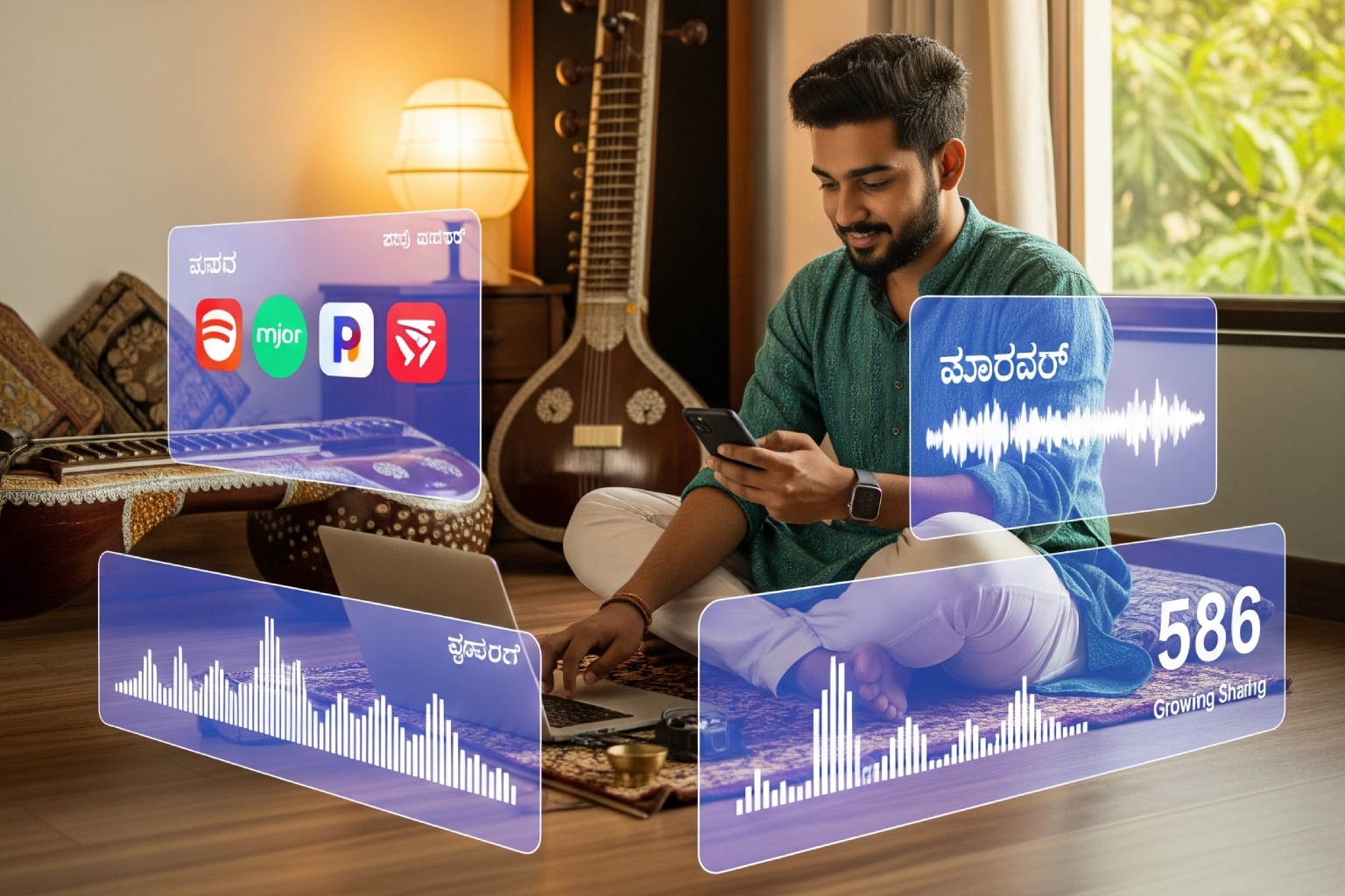Distributing Kannada Songs Online with A3 Tunes